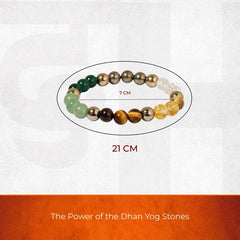 Genuine Dhan Yog Stone Bracelet