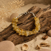 Artlesslife Genuine Citrine Sunela Stone Bracelet