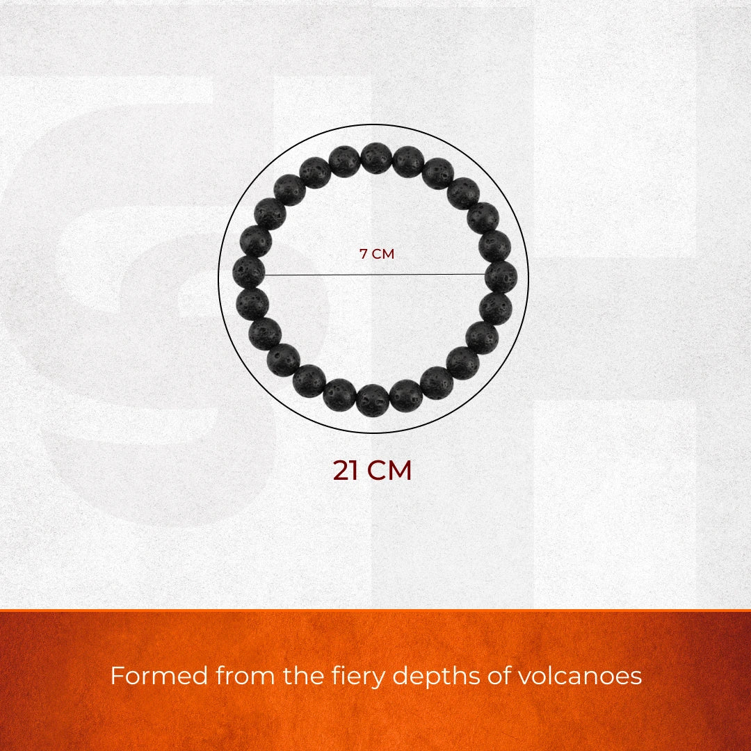 Artlesslife Wear Genuine Lava Stone Bracelet