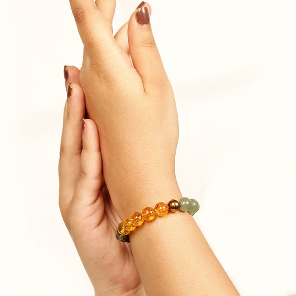 Artlesslife Wear Genuine Money Magnet Stone Bracelet