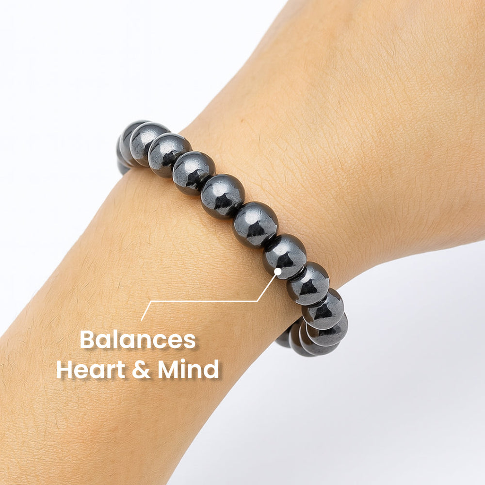 Artlesslife Genuine Shungite Stone Bracelet
