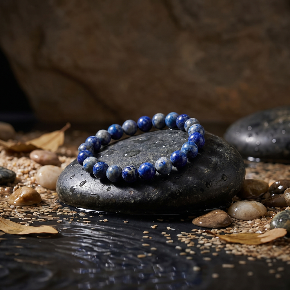 Artlesslife Genuine Sodalite Stone Bracelet
